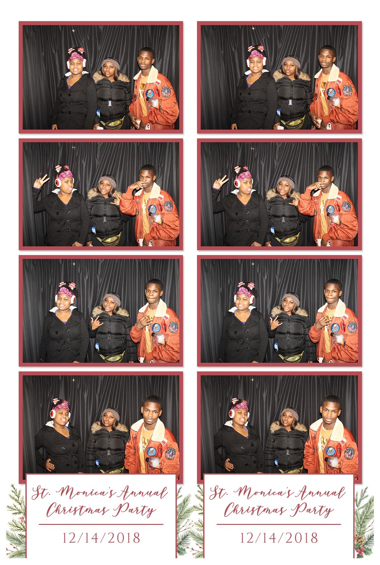 St Monica's Christmas Party 2018 | View more photos from the event at gallery.photoboothcincy.com/u/PhotoBoothCincy/St-Monicas-Christmas-Party-2018